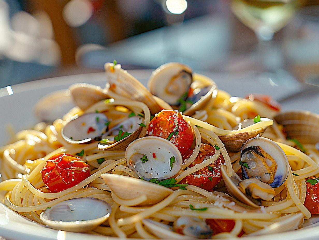 spaghetti fruits de mer