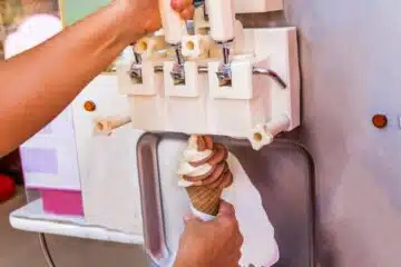 machine à glace à l'italienne