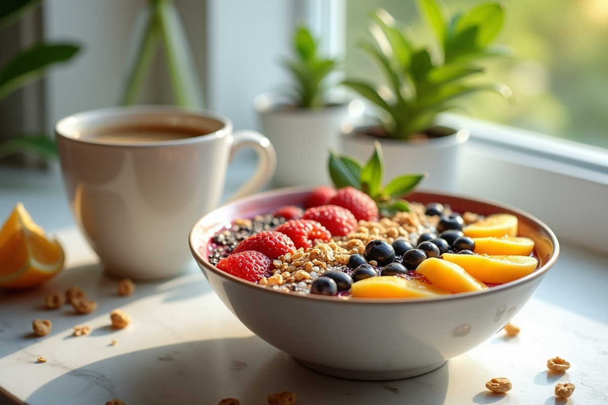 petit-déjeuner léger