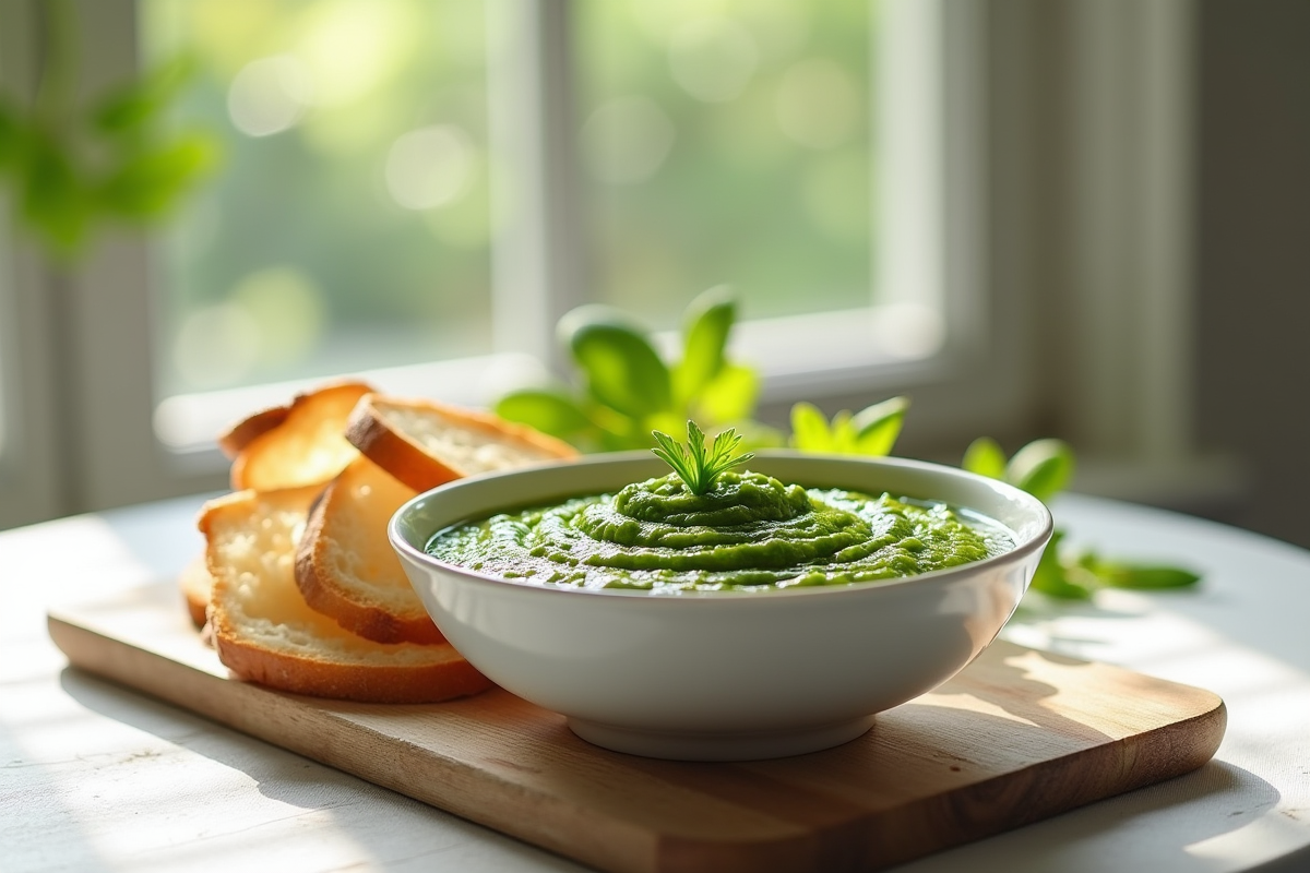 poireaux pesto